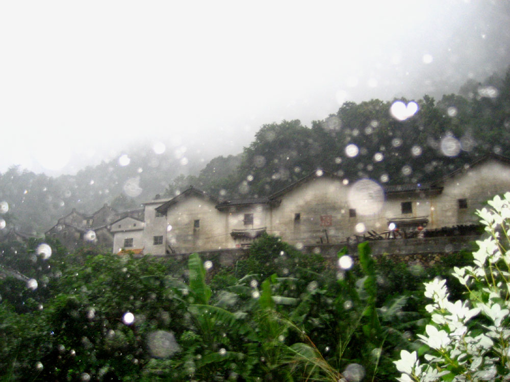 雨中山村 摄影 wwdd6370