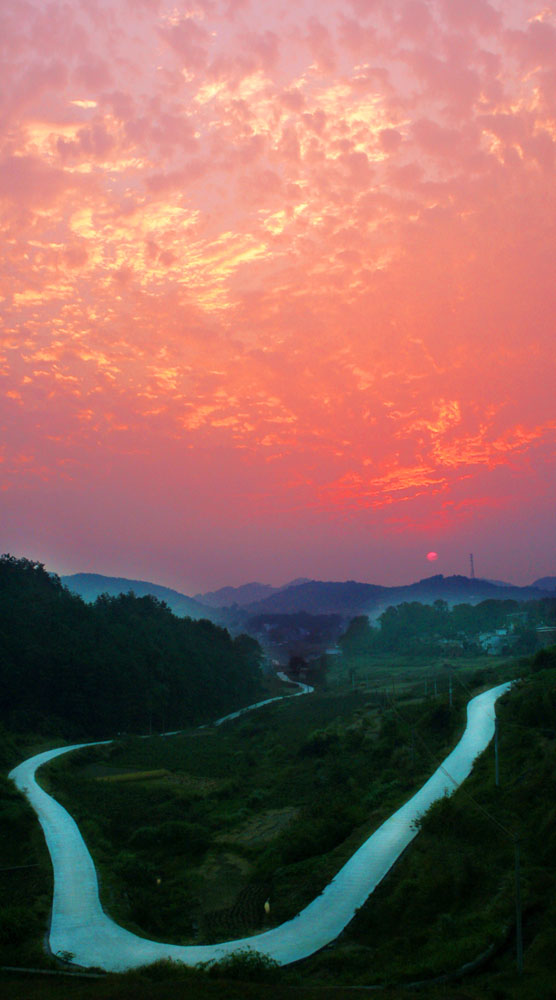 恋夕阳 摄影 龙池山水