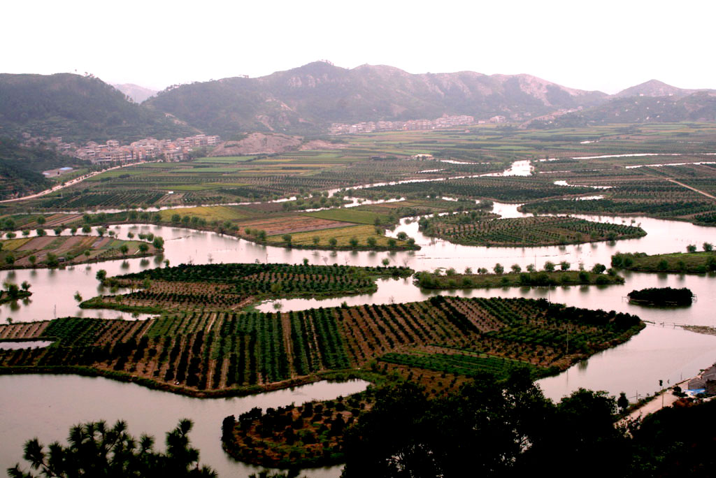 桃江十三渚风景 摄影 chau