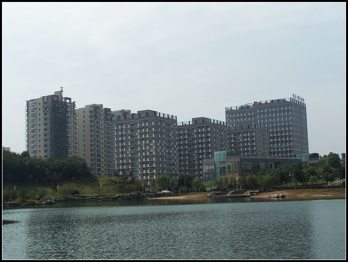 小区建筑 摄影 雨v季