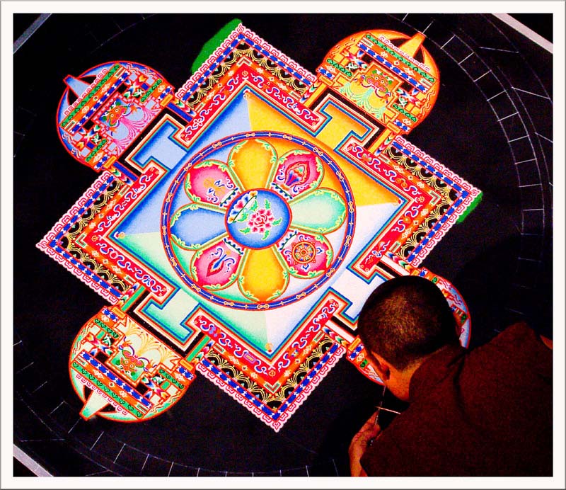 Sand Painting 摄影 icet