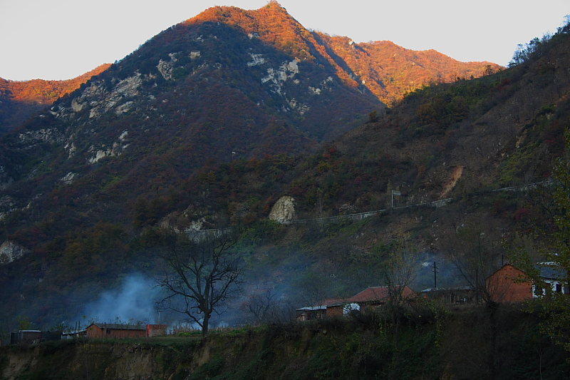 炊烟 摄影 秦岭山人