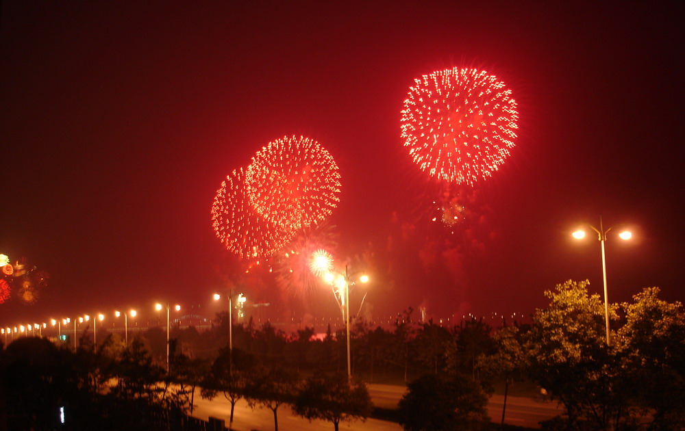 2007杭州烟花大会 摄影 快乐生活