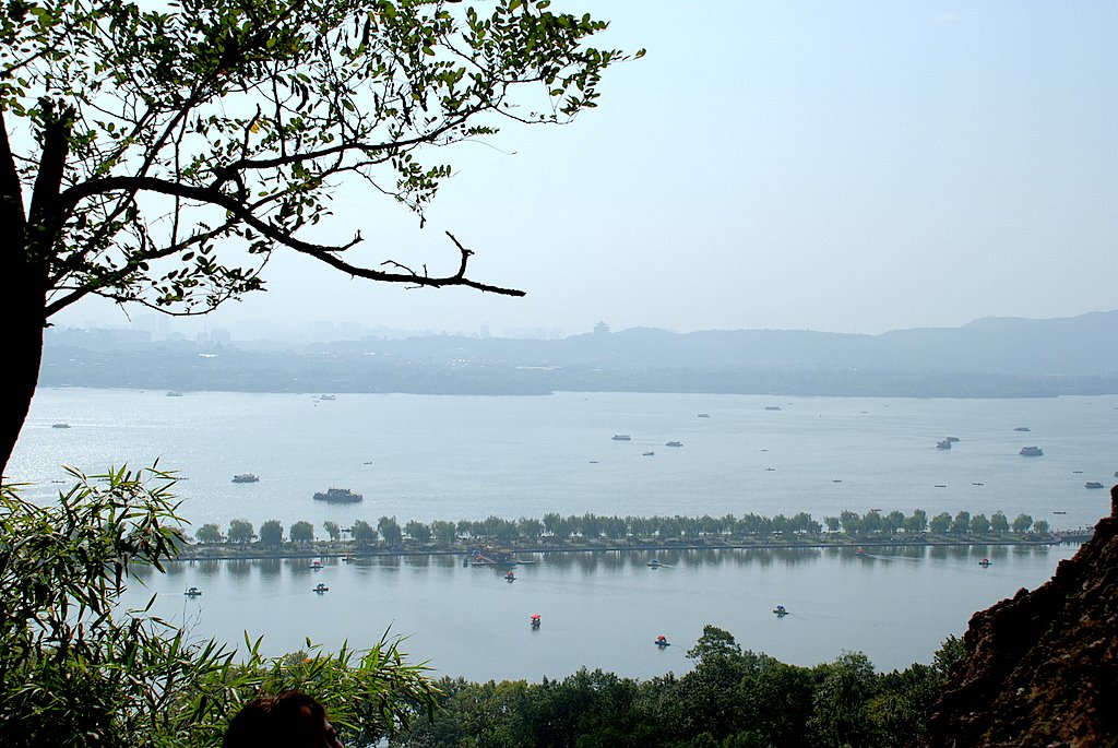 鸟瞰西湖(一) 摄影 彼岸的风景