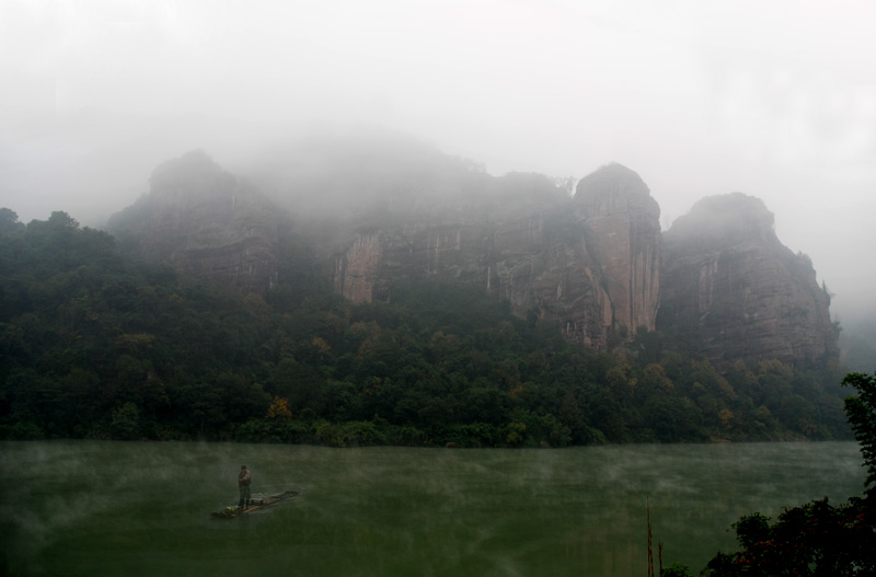 烟雾龟山 摄影 霞湖客