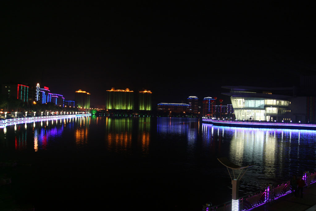 八艺节场馆夜景 摄影 金森林