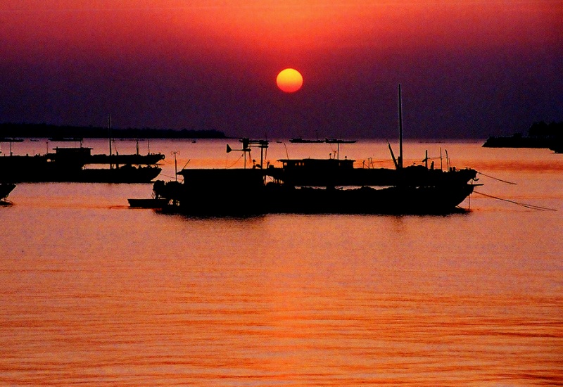 夕照渔港 摄影 zhenshan