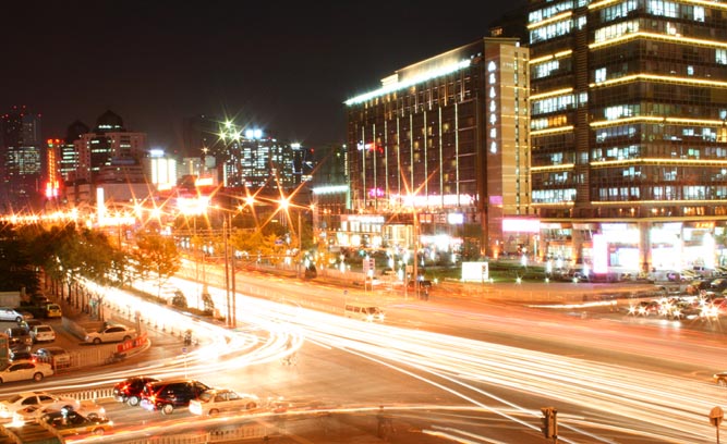 充满迷幻的都市夜景 摄影 伤心780523