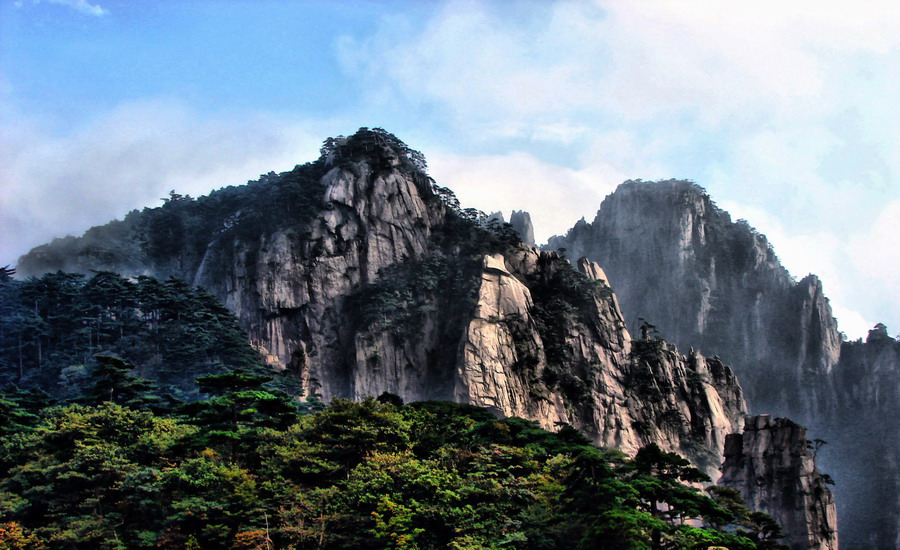 我的思绪,你的黄山. 摄影 如水似衡