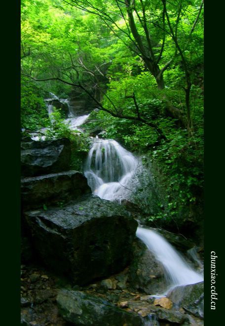 云台山小景 摄影 镜依绿窗