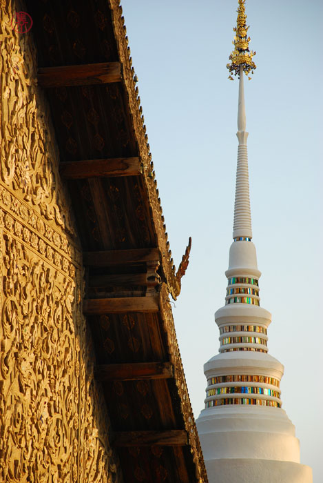 日落松德寺 摄影 小明哥