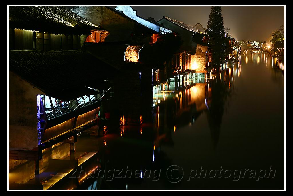 乌镇夜景(1) 摄影 珍珠鱼