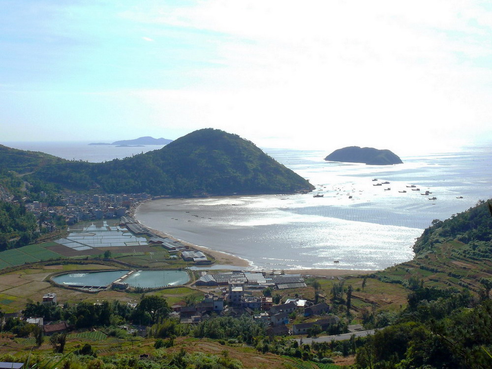 神秘的面纱(三沙小皓全景) 摄影 海之鸥