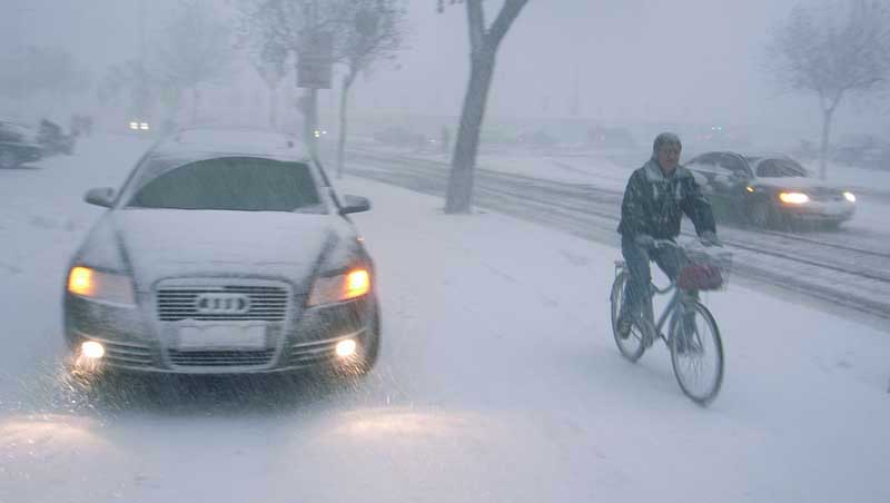 第一场雪--8 摄影 渭水垂竿