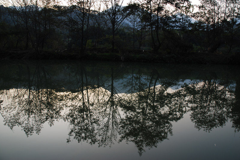 水墨吉安湖 摄影 霞湖客