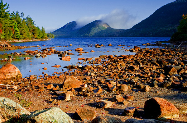 Jordon Pond, Acadia Park/USA 摄影 yuhan