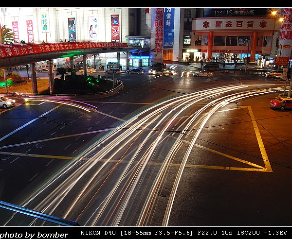 夜景试拍 摄影 bomber