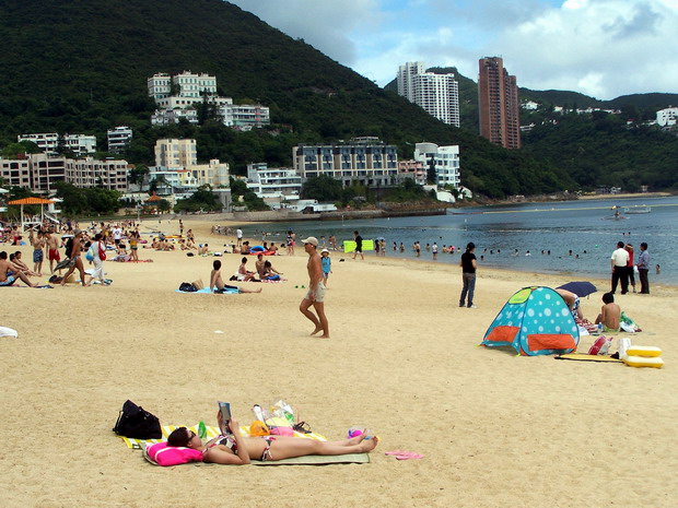 香港浅水湾 摄影 秦儿