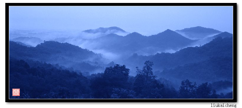 流水行云 摄影 人生自有路