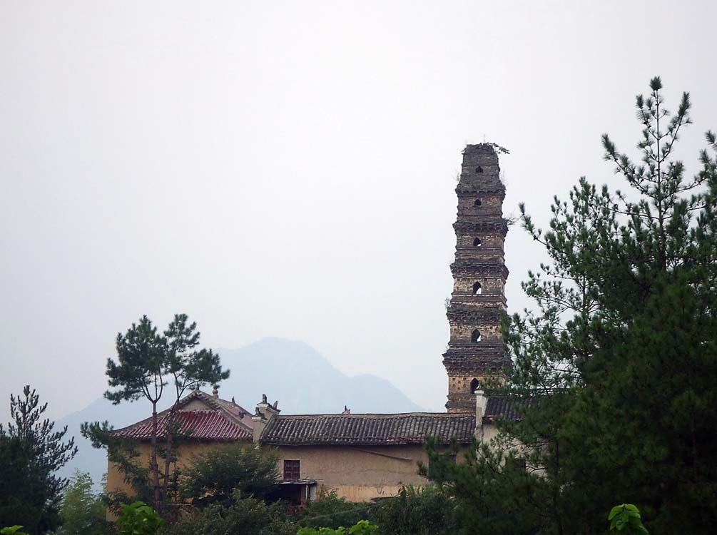 岳西法云寺——晋塔 摄影 司空情缘