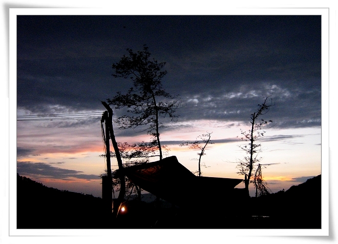 孤棚当落晖 摄影 邵阳夕月