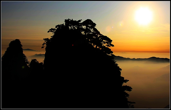 感受黄山（4） 摄影 海浪001