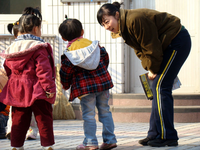 幼儿教师 摄影 偶得之