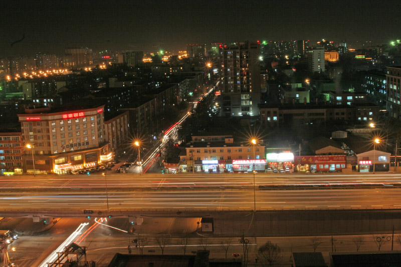 西四环外夜景 摄影 寒梅傲雪