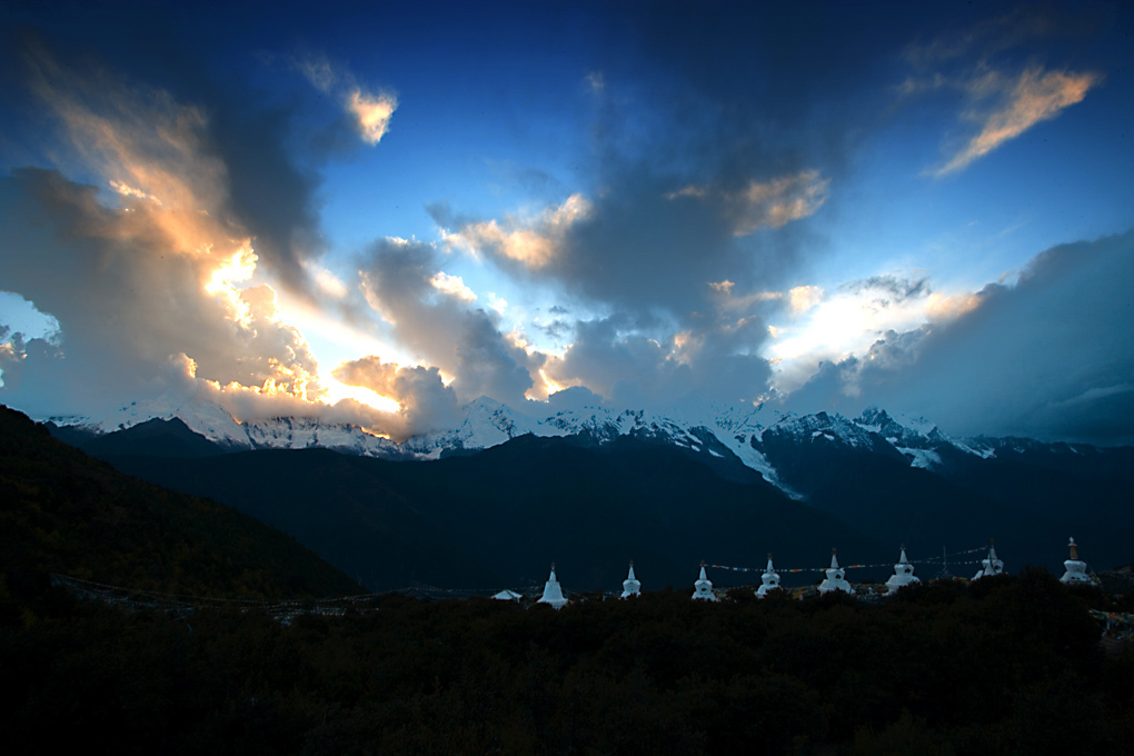 梅里雪山 摄影 曹黎明