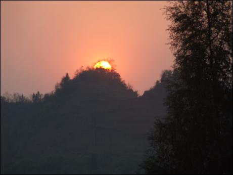 家乡夕阳 摄影 忆梦