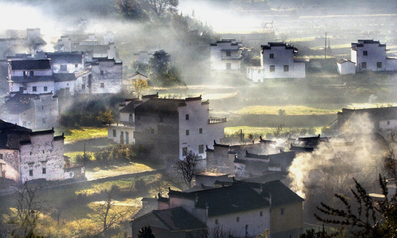 乡村早晨 摄影 木加木