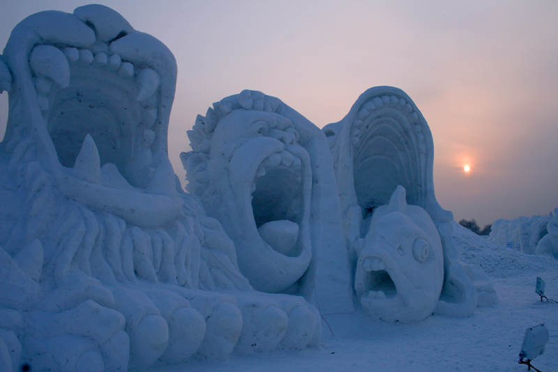 牡丹江雪堡 摄影 宿伟东