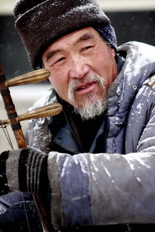 街头艺人 摄影 龙江雪