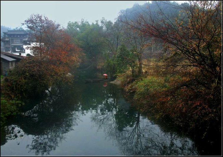 婺源深秋----山村小景 摄影 风影之韵