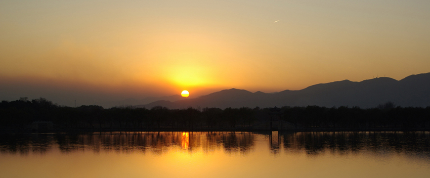 湖光山色．夕阳（颐和园） 摄影 北京老张