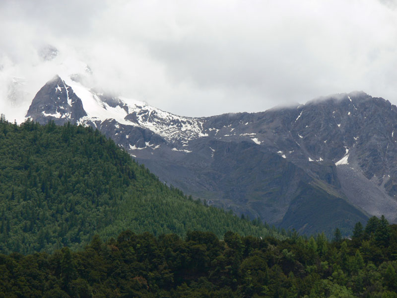 雪山 摄影 厚地天高