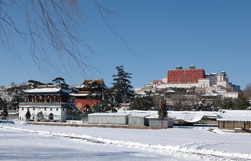 雪后普陀宗乘之庙 摄影 摄猎