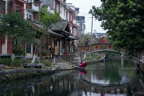 兴安灵渠水街一景 摄影 品感