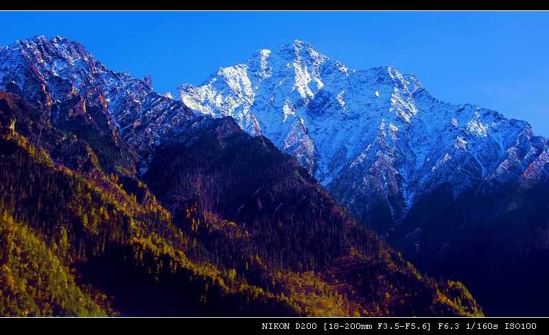 山 摄影 花眼