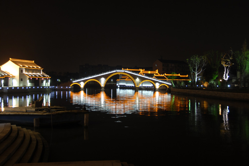 苏州老阊门夜景3 摄影 小东