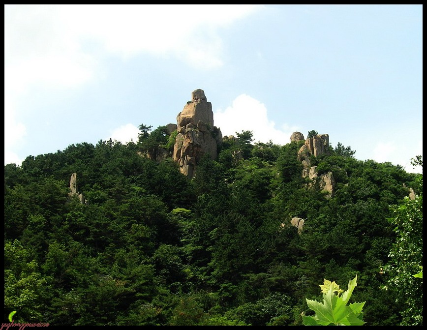 崂山——将军崮 摄影 雨中狗尾草