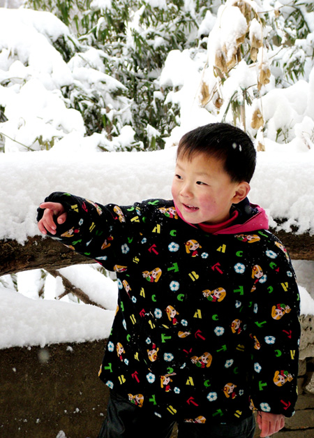 冬雪 童年 摄影 大自然掠影