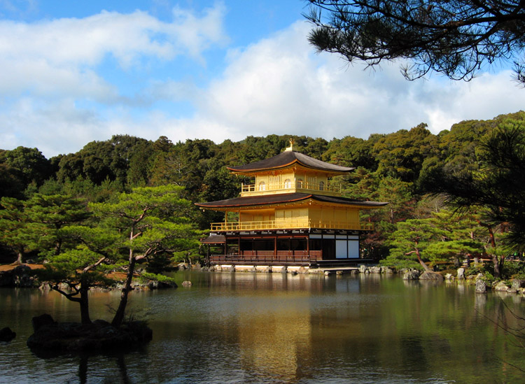 金阁寺 摄影 日升