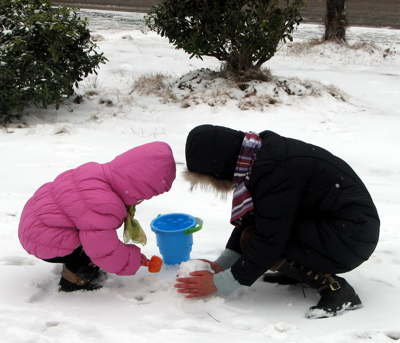 "心"雪 摄影 老山竹