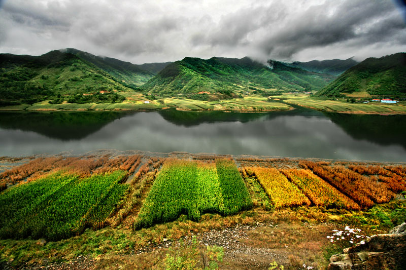 烟雨转山湖 摄影 东坡居士