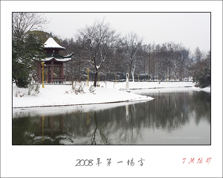 2008年第一场雪*武汉 摄影 Rowater