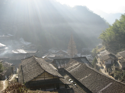 林坑晨曦 摄影 纵横天地