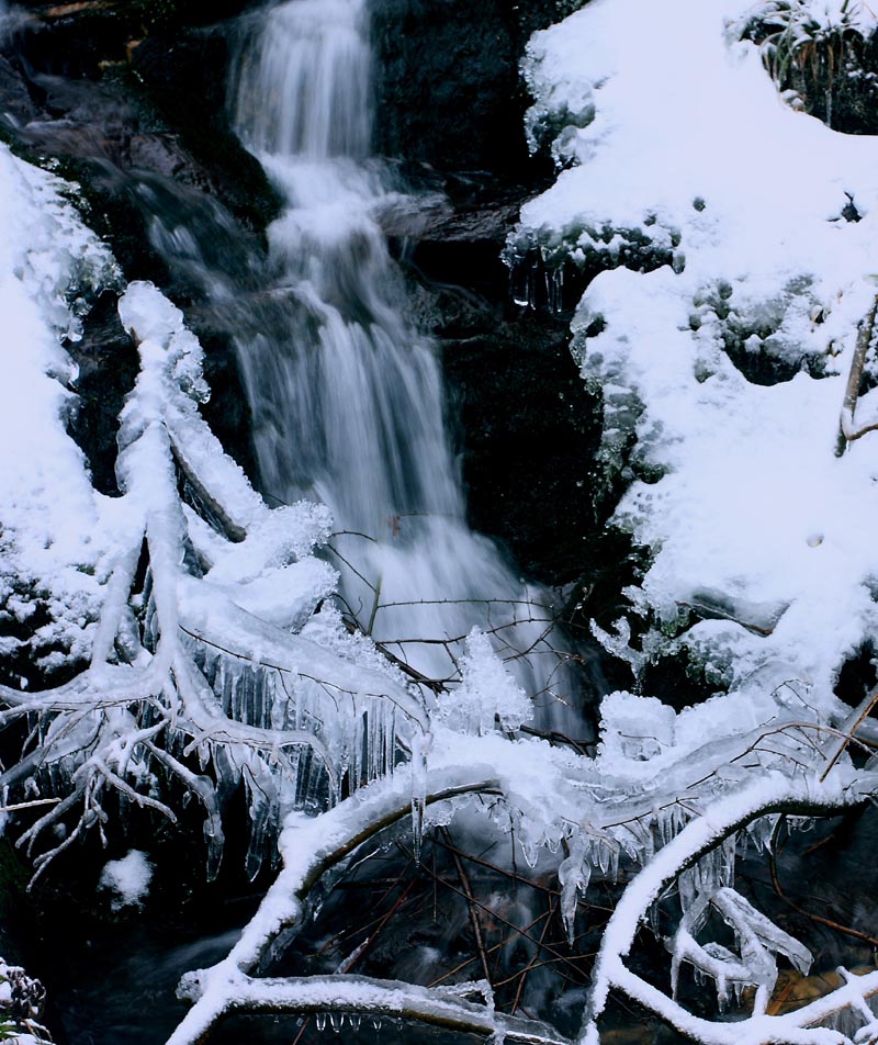 神雾山雪景系列--刚柔相济 摄影 古峰