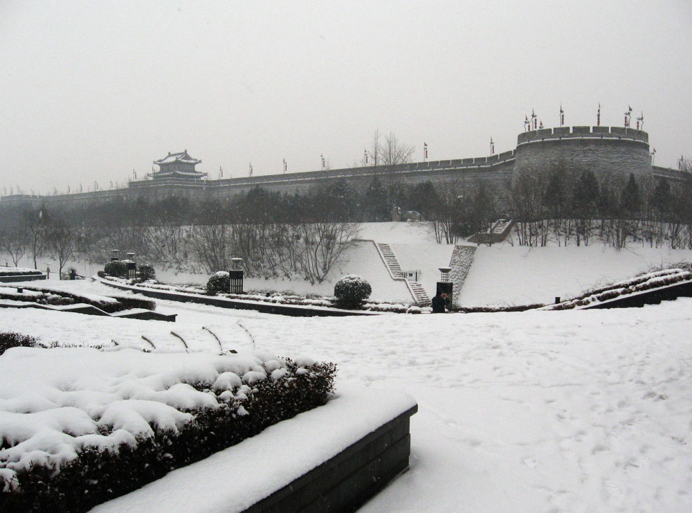 瑞雪临古城 摄影 小大人