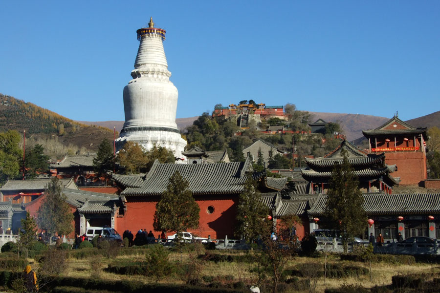 五台山塔院寺 摄影 南开